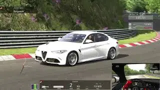 Assetto Corsa - Alfa Romeo Giulia QV Nürburgring Nordschleife