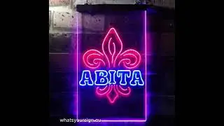Abita Beer Spade LED Neon Sign