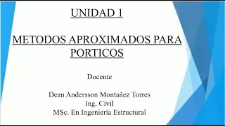 2. Método pendiente deflexión en pórticos