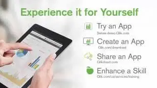 Qlik Sense Cloud  Create your first app