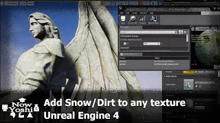 Moss/Snow On Textures | Tutorial | Unreal Engine 4