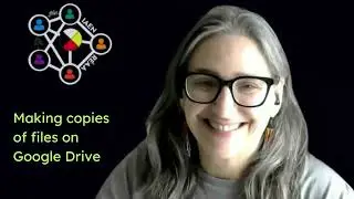 Make a copy of a file in Google Drive