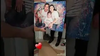Арт картина по фото в Астане