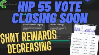 Helium $HNT HIP55 Rewards Impact Explained! Why I Am Voting 