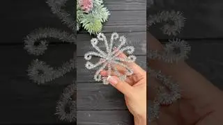 Easy Craft Idea! DIY Christmas 2024 Snowflake
