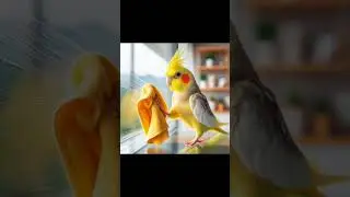 Clean the house #cockatielsinging #cockatiel #birds #cute #shorts  #parrot #pets #cockatielsound