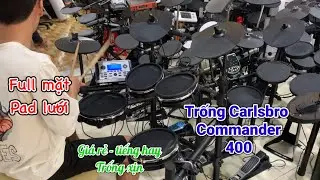 Trống điện Carlsbro Commander 400