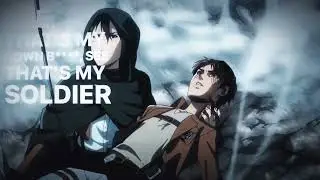 Mikasa & Eren edit - him and I by g eazy & halsey #attackontitan