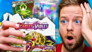 *NEW* Scarlet and Violet Pokémon Cards! (BROKEN BOX!?)