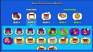 Brawl Stars - How to change your pins - (Common, Rare, Epic, Legendary)