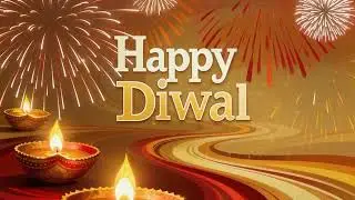 Happy Diwali 2025 Wish Graphic | Festival Greeting Template | No Copyright