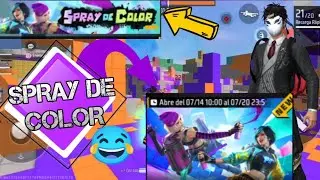 💙[SPRAY DE COLOR]😳✓ GAMEPLAYSFF 🌎 💥 #11 /CABALLER64 🤑👻 #freefire #viralvideo  #wazaaaa #anime