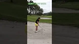 Don't Lean Back - Fairway Bunker 