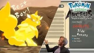 Side quests and Fire Pups! - Pokemon Legends: Arceus Ep 4