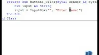Visual Basic 2008 input Box