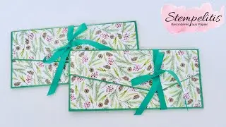Explosionskarte für Gutscheine - einfach erklärt von Stempelitis mit Produkten von Stampin' Up!