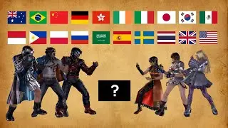 철권 캐릭터 국적 (Tekken Characters Nationalities)