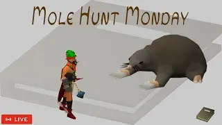 Live Now! OSRS Collection Log Completionist | Mole Hunt Monday