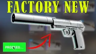 hitting a factory new usp-s whiteout