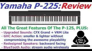 Yamaha P-225 Review