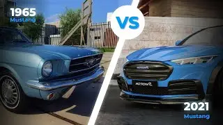 ASMR | 1965 VS 2021| Mustang