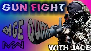 RAGE QUITTING IN COD?!?!? | Cod Gun Fight W/Jace