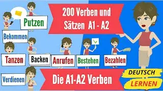 Wichtige verben für Deutsch lernen A1 A2 die Verben a1 und a2 Easy Deutsch