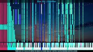 [Black MIDI] Blue Sky | Everither | 800,000 Notes