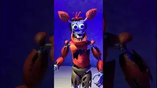Foxy the pirate fox - FNAF clay figure 