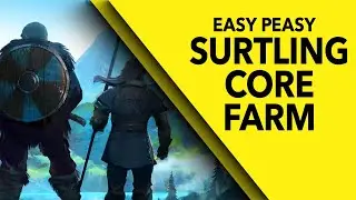 Valheim: Easy Surtling Core Farm (20 cores in 10mins)