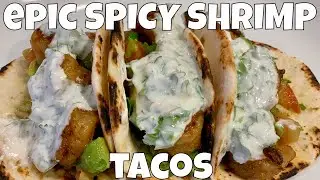 How to Make Shrimp Tacos Easy with Sour Cream Cilantro Sauce