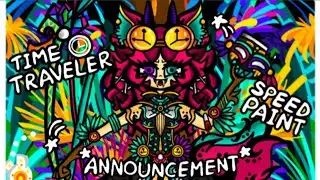 ♠♤New YouTube Wallpaper♤♠●•[ Time Traveler Speedpaint] ★Announcement ★