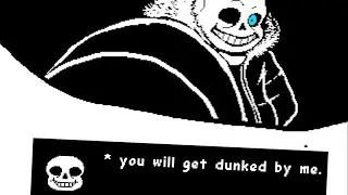 Tall Sans the milk lover Gameplay in Undertale Last Corridor