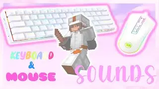 Keyboard + Mouse Sounds ASMR (Minecraft Bedwars)