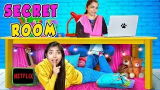 I Build A Hidden SECRET ROOM In My House 🏠 | *gone terribly wrong*🥺