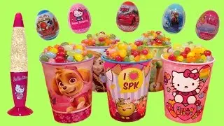 Disney Jelly Bean Surprises Hello Kitty Glitter Lamp ハローキティ