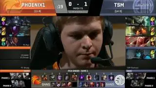 2017 北美LCS 第九周 2017 NALCS Week 9：TSM vs Phoenix1 第2场 2nd Game
