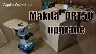 Upgrade Makita DRT50  Апгрейд аккумуляторного кромочного фрезера Макита