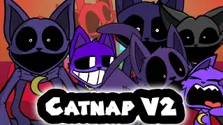 Poppy Playtime Chapter 3 Smilling Critters | Friday Night Funkin' - Vs Catnap V2 | FNF Mod