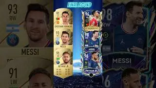 FIFA 22 Attackers VS FIFA Mobile Attackers 🤩🔥(Messi, Ronaldo, Neymar, Mbappe)😈💪💥