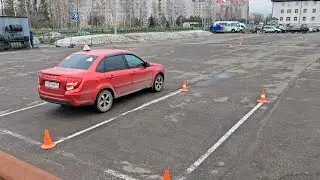 Тест на экзамен в ГАИ. Отработка навыков вождения 77.