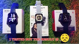 I tested Fireboltt eterno vs boat wave call plus vs dizo 2 power Smartwatch but result is....🤔
