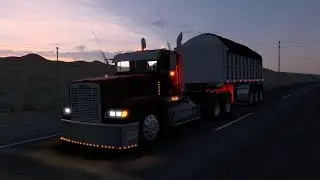 freightliner FLD dump/american truck simulator