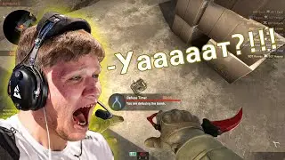 S1MPLE В ШОКЕ ОТ ТАКОГО НИНДЗЯ ДЕФУЗА!!!
