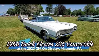 1966 Buick Electra 225 Convertible at the 2023 GM On Display Car Show