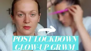 POST LOCKDOWN CHIT CHAT GET READY WITH ME INCLUDING HAIR, MAKEUP AND OUTFIT | GABRIELLEELLAH