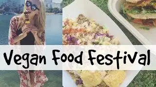 Trying New Vegan Food with Dani Lauren | Long Beach Vegan Food Festival |