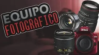QUE HAY EN MI MOCHILA FOTOGRÁFICA (equipo básico de fotografía profesional 2019)