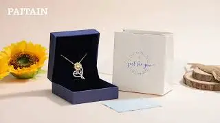 Gold Plated Sunflower Necklaces for Women/Anniversary for Wife Gift Birthday Gifts /Kashifmajeed
