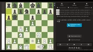 Играем в шахматы. Дебютная ошибка черных в английском начале
